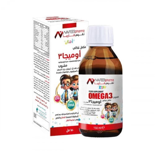 شراب أوميغا 3، 150 مل